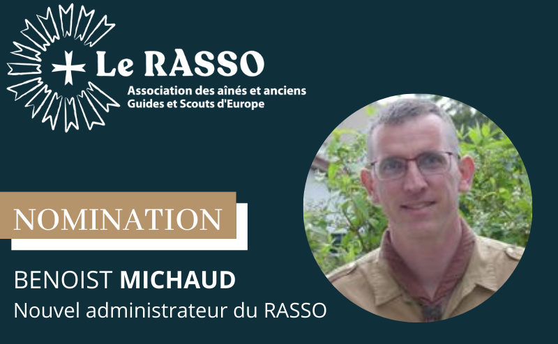 [LE PORTRAIT DU RASSO] Benoist Michaud, nouvel administrateur du RASSO